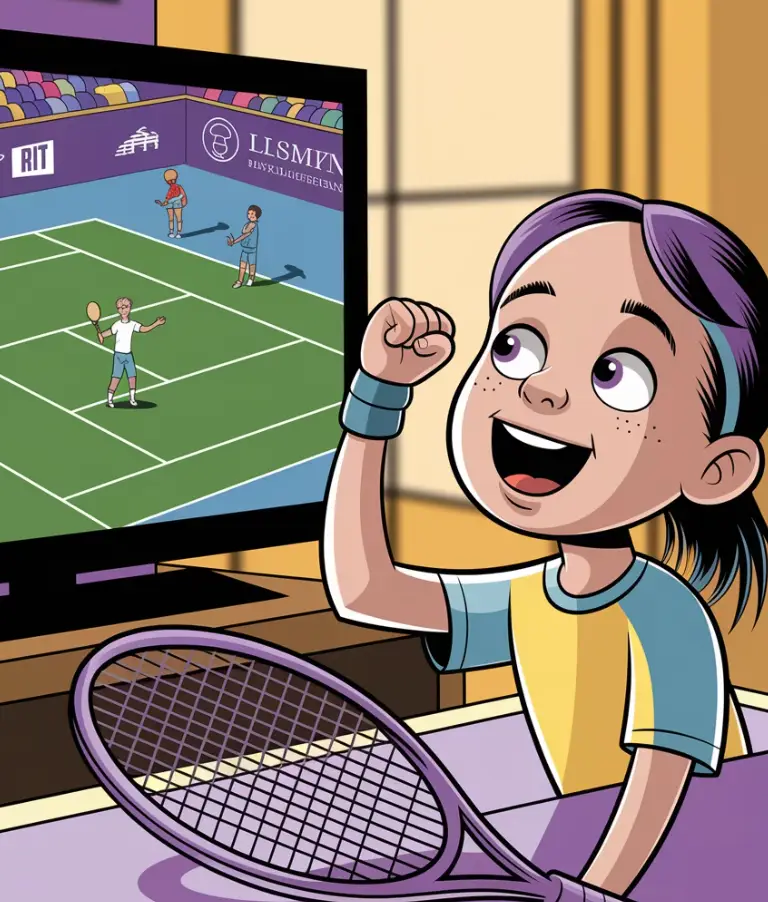 Tennisspielerin Michaela