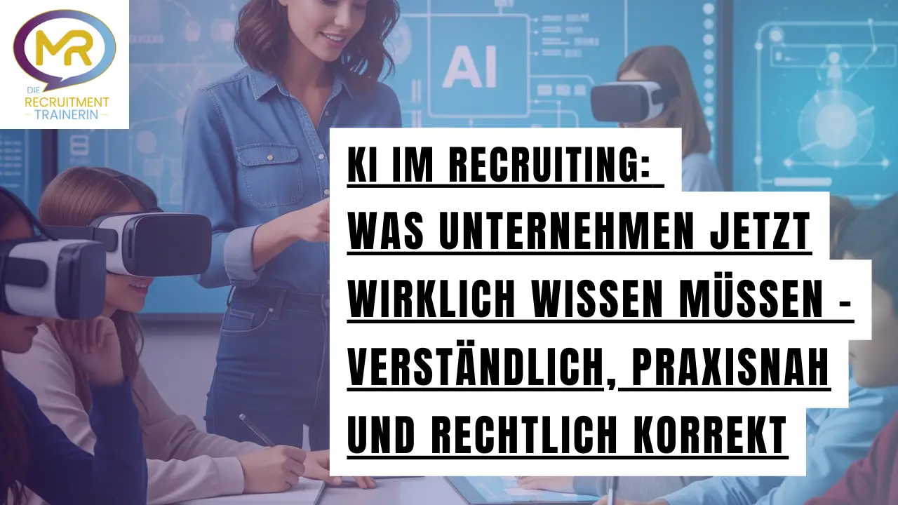 KI im Recruiting rechtssicher einsetzen